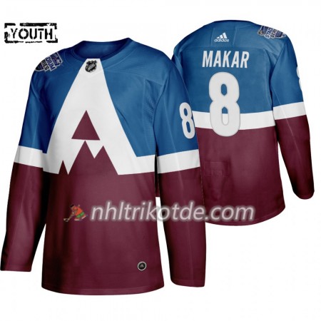Colorado Avalanche Trikot Cale Makar 8 Adidas 2020 Stadium Series Authentic - Kinder